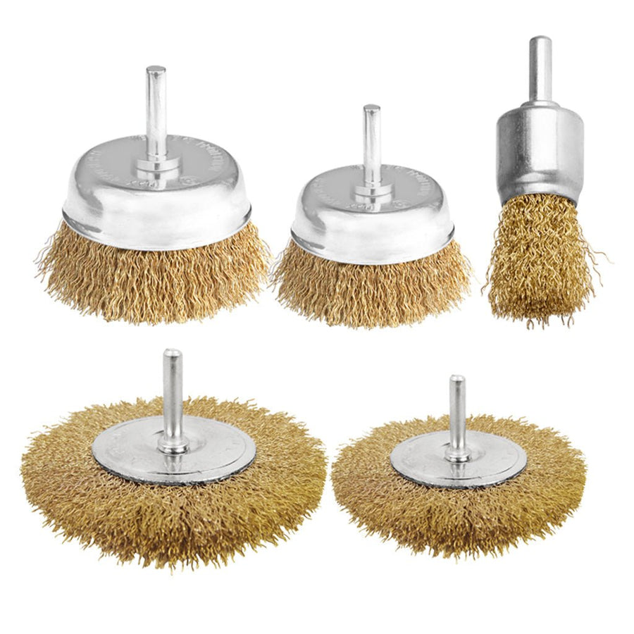 Jeu 5 brosses mtq WADFOW WCE6401 - SME IMPORT