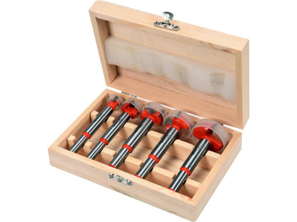 JEU 5 FORETS A BOIS POUR CHARNIERES DE 13 A 35MM — YATO YT-33015 - SME IMPORT