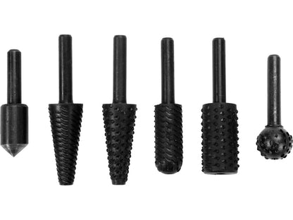 JEU 6 FRAISES USINAGE ACIER-ALU&BOIS 6-15MM — YATO YT-61712 - SME IMPORT