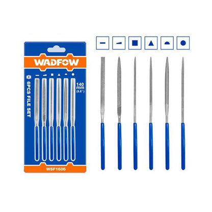 Jeu 6 limes 140mm mp WADFOW WSF1606 - SME IMPORT
