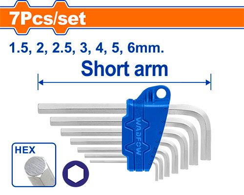 Jeu 7 cle male courte WADFOW WHK1671 - SME IMPORT