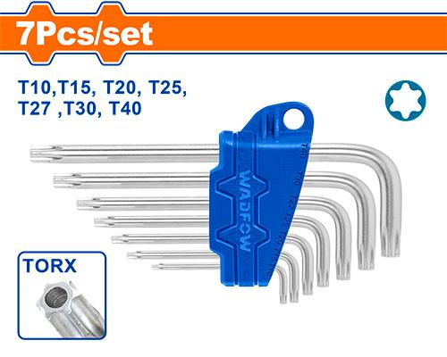 Jeu 7 cle torx courte WADFOW WHK3671 - SME IMPORT
