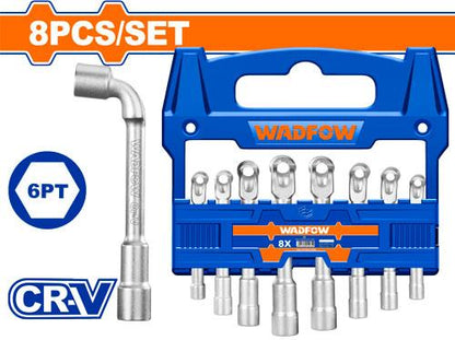 Jeu 8 cle a pipe cr-v WADFOW WTH4208 - SME IMPORT