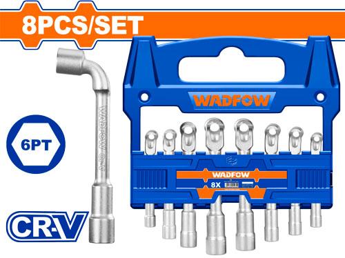 Jeu 8 cle a pipe cr-v WADFOW WTH4208 - SME IMPORT