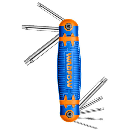 Jeu 8 cle torx pliante WADFOW WHK3281 - SME IMPORT