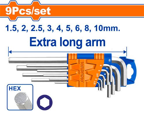 Jeu 9 cle male zg extra long WADFOW WHK1292 - SME IMPORT