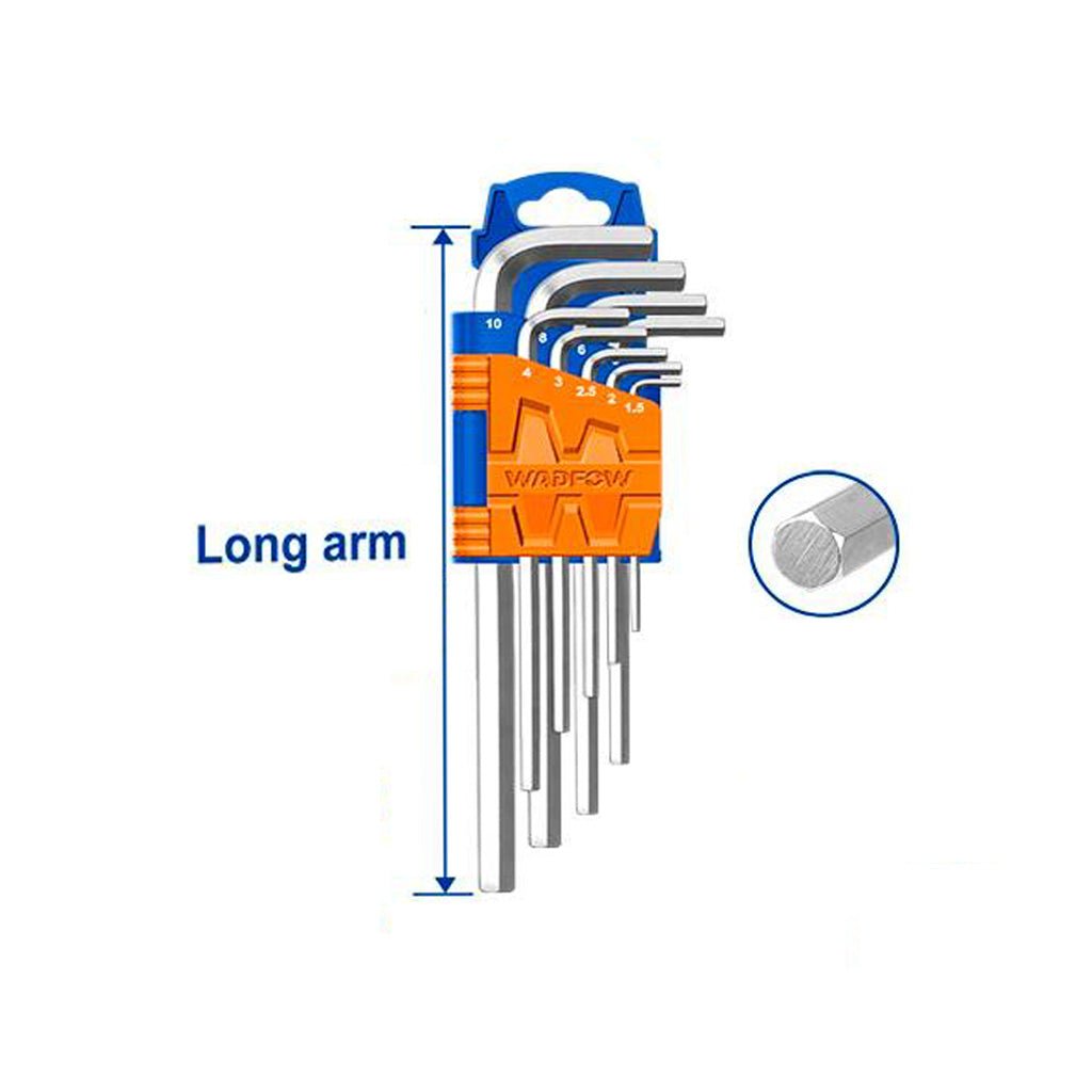 Jeu 9 cles male long cr-v WADFOW WHK1291 - SME IMPORT
