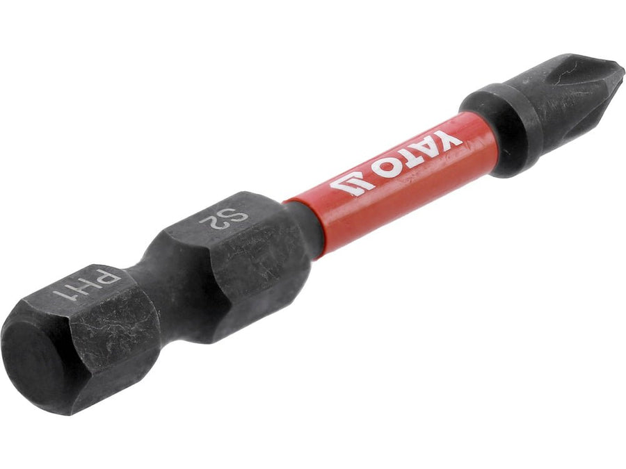 JEU DE 2 EMBOUTS DE TOURNEVIS 1/4" PH1 — YATO YT-78040 - SME IMPORT