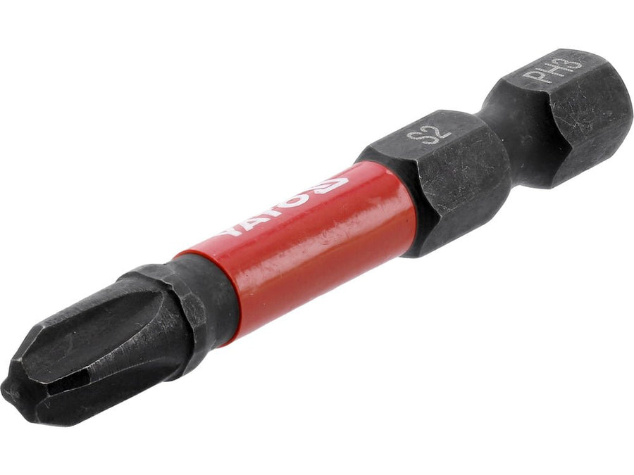 JEU DE 2 EMBOUTS DE TOURNEVIS 1/4" PH3 — YATO YT-78042 - SME IMPORT
