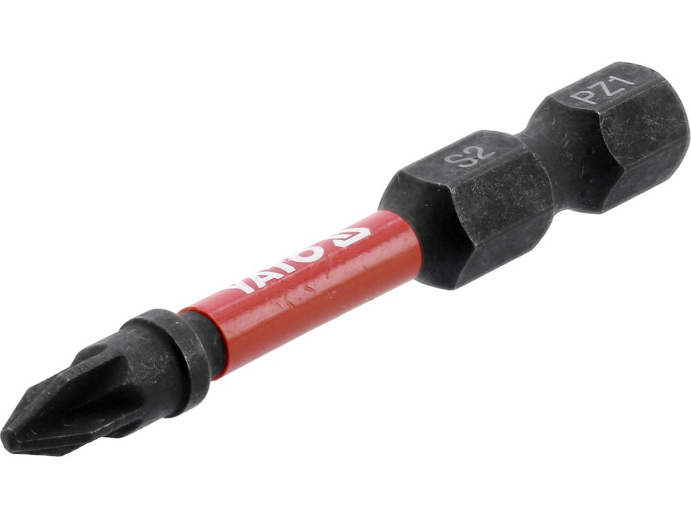 JEU DE 2 EMBOUTS DE TOURNEVIS 1/4" PZ1 — YATO YT-78043 - SME IMPORT