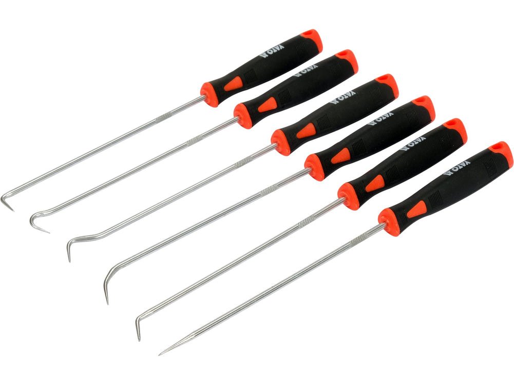 Jeu de 6 crochets de précision YATO YT-08428 – 240 mm - SME IMPORT