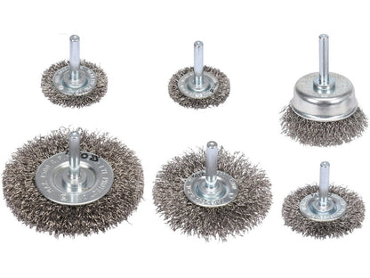 JEU DE BROSSE ROTATIVE INOX 6PCS — YATO YT-47593 - SME IMPORT