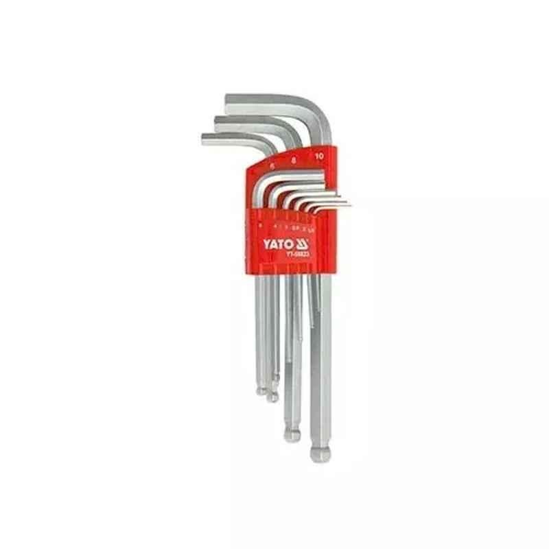 Jeu de clés male & sphériques – YATO YT-58825 - SME IMPORT