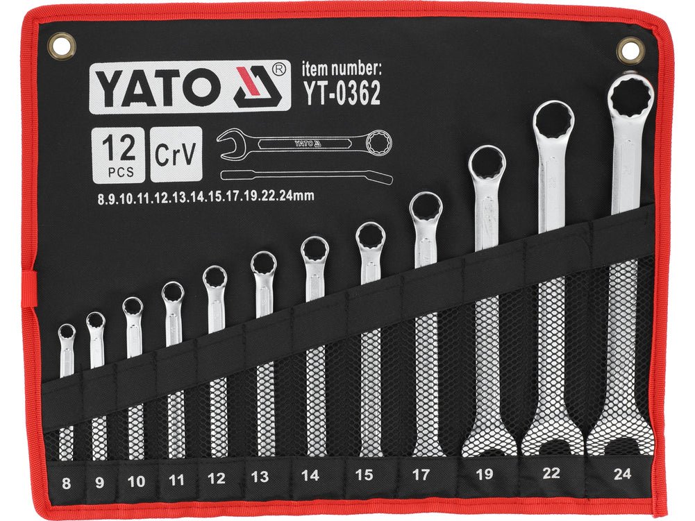 Jeu de clés mixtes – YATO YT-0362 - SME IMPORT
