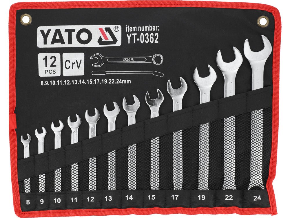Jeu de clés mixtes – YATO YT-0362 - SME IMPORT
