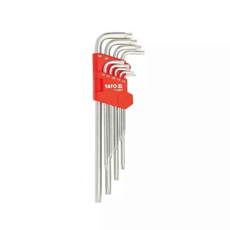 Jeu de clés torx long t10 A t50 S2 – YATO YT-58827 - SME IMPORT
