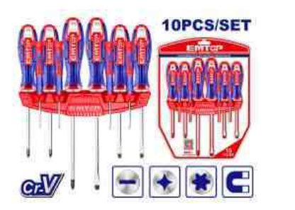 Jeu de tournevis – EMTOP ESST1002 - SME IMPORT
