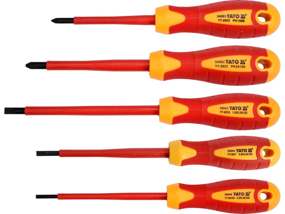 Jeu de tournevis isolees – YATO YT-2827 - SME IMPORT