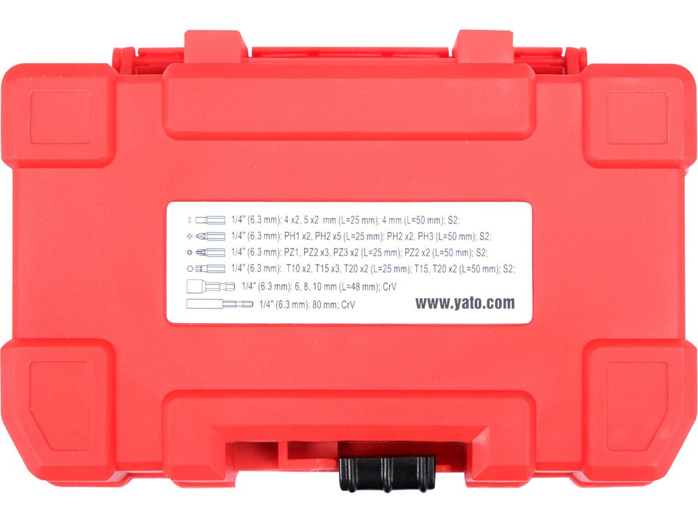 Jeu d'embouts de tournevis impact – YATO YT-04616 - SME IMPORT