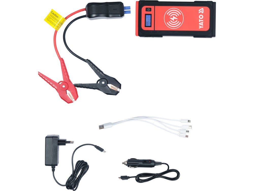 JUMP STARTER12V / POWER BANK TYPE C16000MAh — YATO YT-83085 - SME IMPORT
