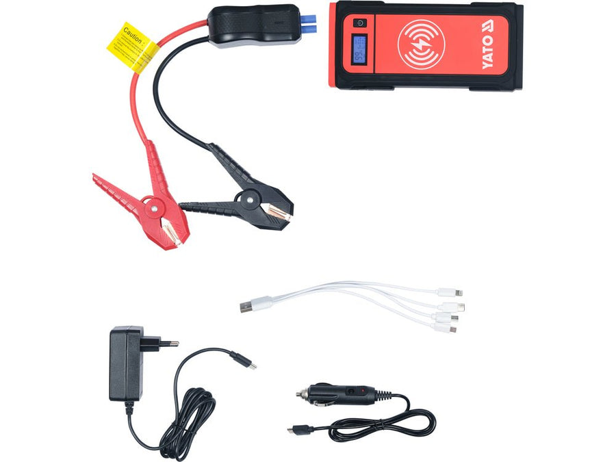 JUMP STARTER12V / POWER BANK TYPE C16000MAh — YATO YT-83085 - SME IMPORT