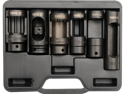 KIT 6 CLES A DOUILLE INJECTEUR DIESEL — YATO YT-0622 - SME IMPORT
