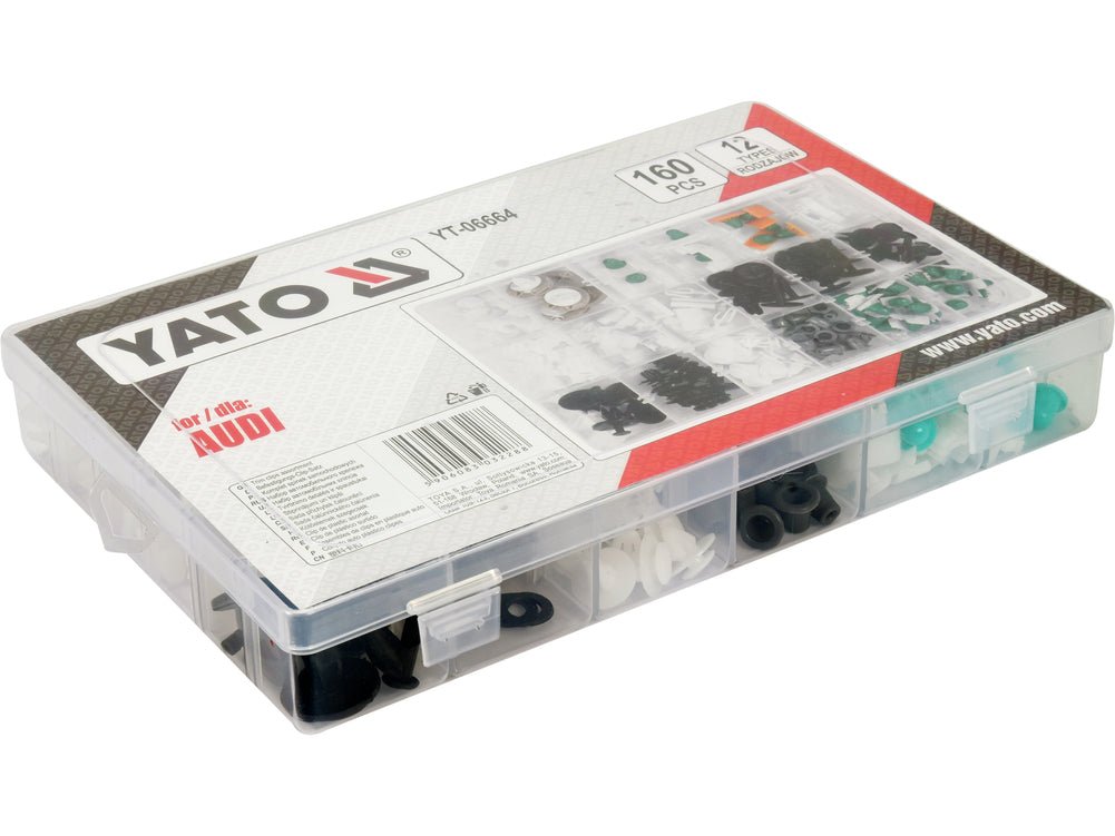 Kit de 160 agrafes de fixation automobile YATO YT-06664 – Audi - SME IMPORT