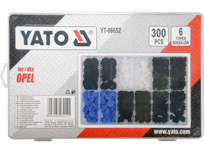 Kit de clip de fixation revetement interieur – YATO YT-06652 - SME IMPORT