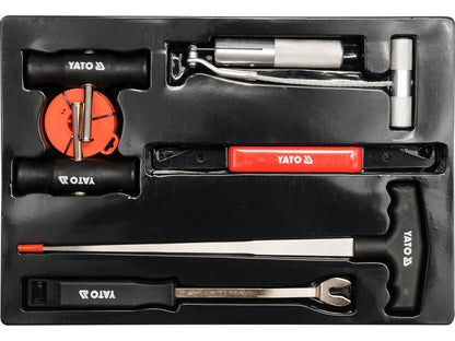 KIT DE DEMONTAGE DE PARE-BRISE DE VOITURE, 7 PIECES — YATO YT-0845 - SME IMPORT