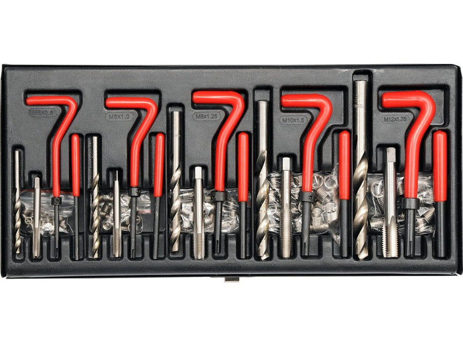 KIT DE REPARATION DE FILETAGE SS M5-M12 — YATO YT-1763 - SME IMPORT