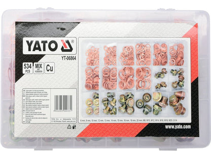 Kit de rondelles et bouchons de vidange YATO YT-06864 - SME IMPORT