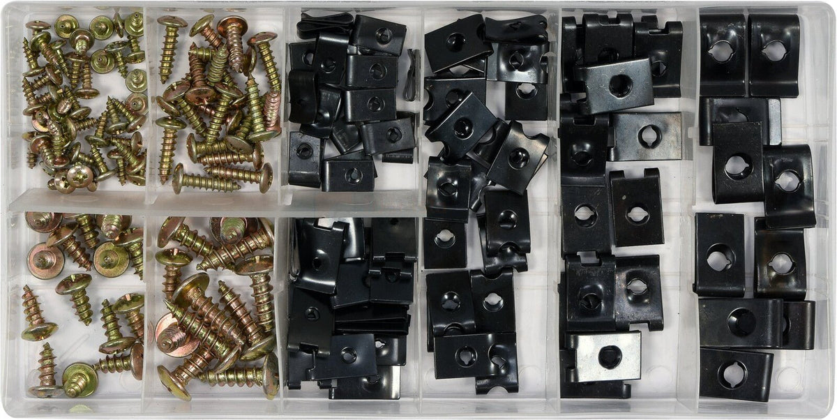 Kit de vis et rondelles pour carrosserie YATO YT-06780 – 170 pièces - SME IMPORT