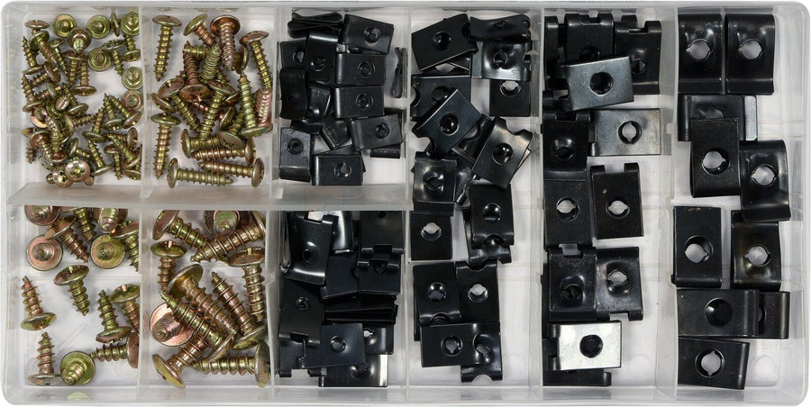 Kit de vis et rondelles pour carrosserie YATO YT-06780 – 170 pièces - SME IMPORT