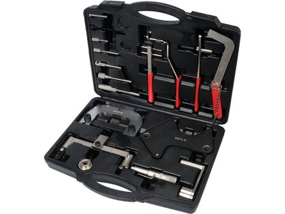 KIT D'OUTILS DE REGLAGE,EPURE DISTRIBUTION RENAULT 17Pcs — YATO YT-06324 - SME IMPORT