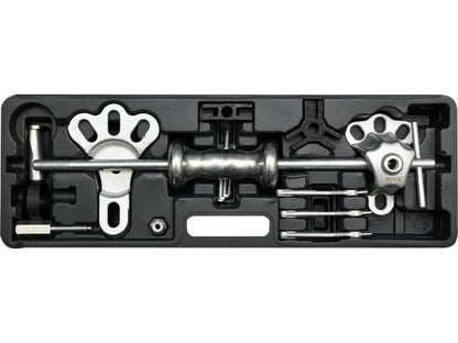 KIT EXTRACTEUR D'INNERTIE DEMONTAGE MOYEUX - ROULEMENT & ENGRENAGE 16Pcs — YATO YT-25391 - SME IMPORT