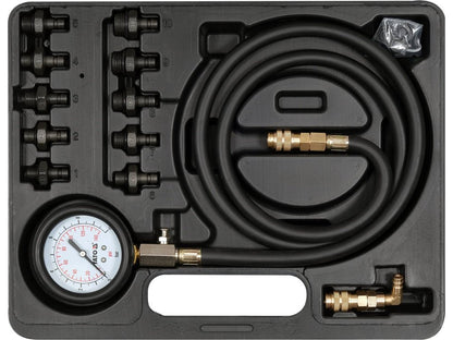 KIT MANOMETRE DE MESURE PRESSION D'HUILE 12Pcs — YATO YT-73031 - SME IMPORT