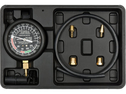 KIT TESTEUR DE PRESION / DEPRESSION 9PCS — YATO YT-73050 - SME IMPORT