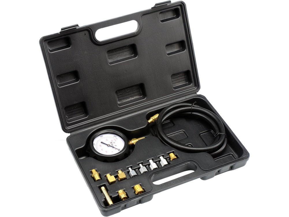 KIT TESTEUR DE PRESSION D'HUILE 0-35BAR 12PCS — YATO YT-73030 - SME IMPORT