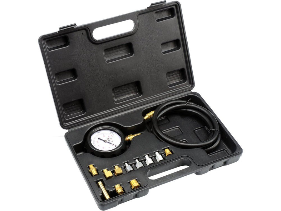 KIT TESTEUR DE PRESSION D'HUILE 0-35BAR 12PCS — YATO YT-73030 - SME IMPORT