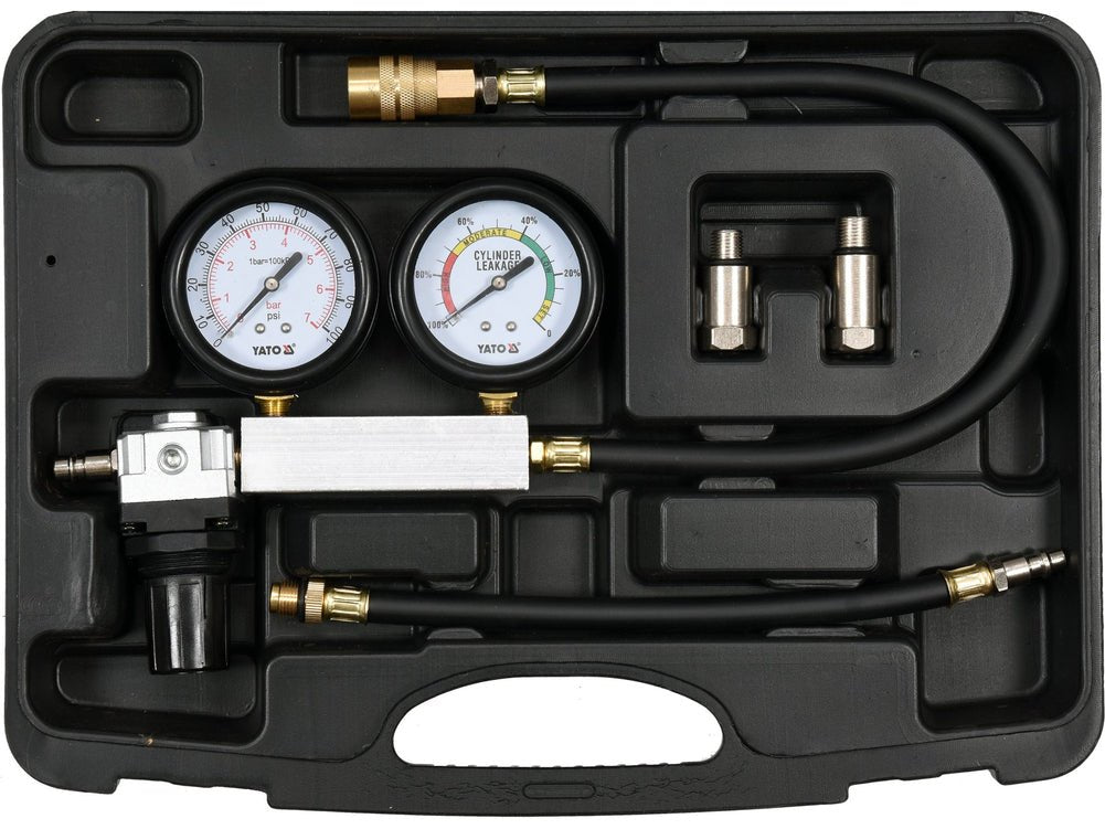 KIT TESTEUR D'ETANCHIETE DE CULASSE 0.7MPA 4Pcs — YATO YT-73055 - SME IMPORT