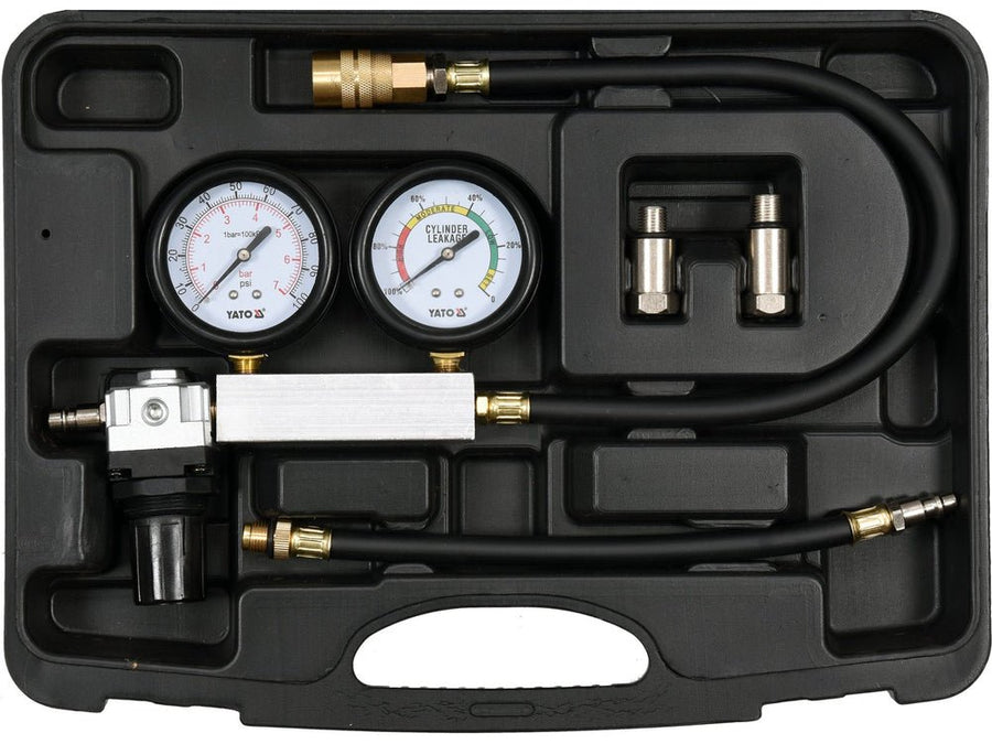KIT TESTEUR D'ETANCHIETE DE CULASSE 0.7MPA 4Pcs — YATO YT-73055 - SME IMPORT