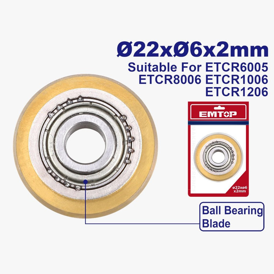 Lame de coupe carreaux EMTOP ETCR6005B - SME IMPORT