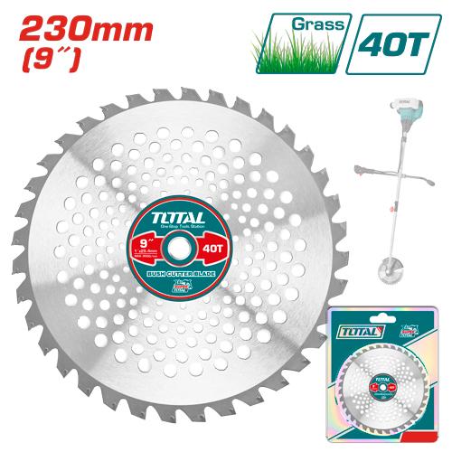 Lame débroussailleuse 230mm 40 dents robuste TAC234615 - SME IMPORT