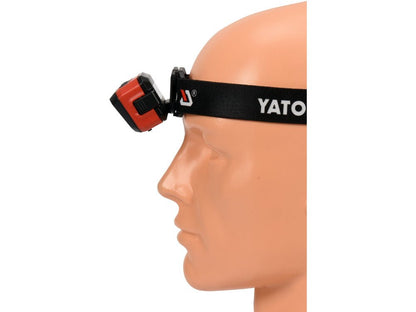 LAMPE FRONTALE RECHARGEABLE 1000mAh — YATO YT-08593 - SME IMPORT