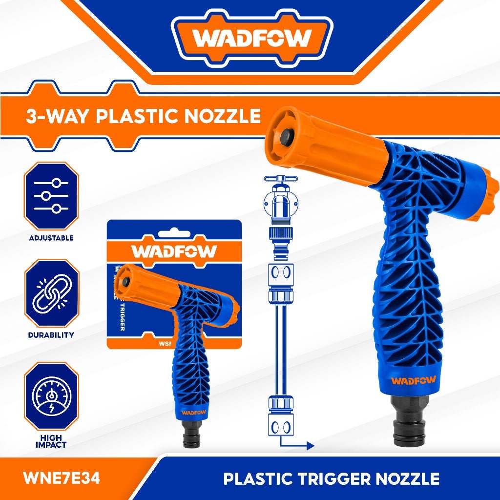 Lance a pistolet 3jets WADFOW WNE7E34 - SME IMPORT
