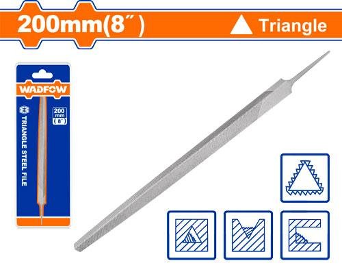 Lime triangulaire 8" WADFOW WFE1658 - SME IMPORT