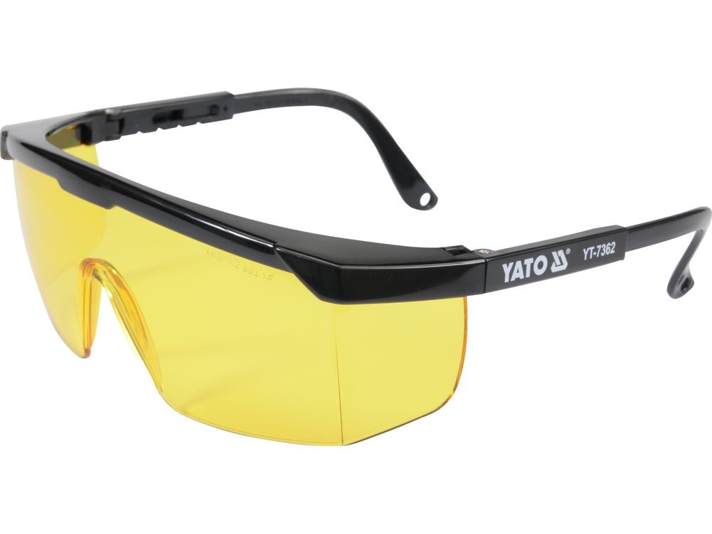 LUNETTE DE SECURITE JAUNE — YATO YT-7362 - SME IMPORT