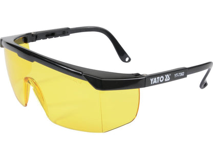 LUNETTE DE SECURITE JAUNE — YATO YT-7362 - SME IMPORT