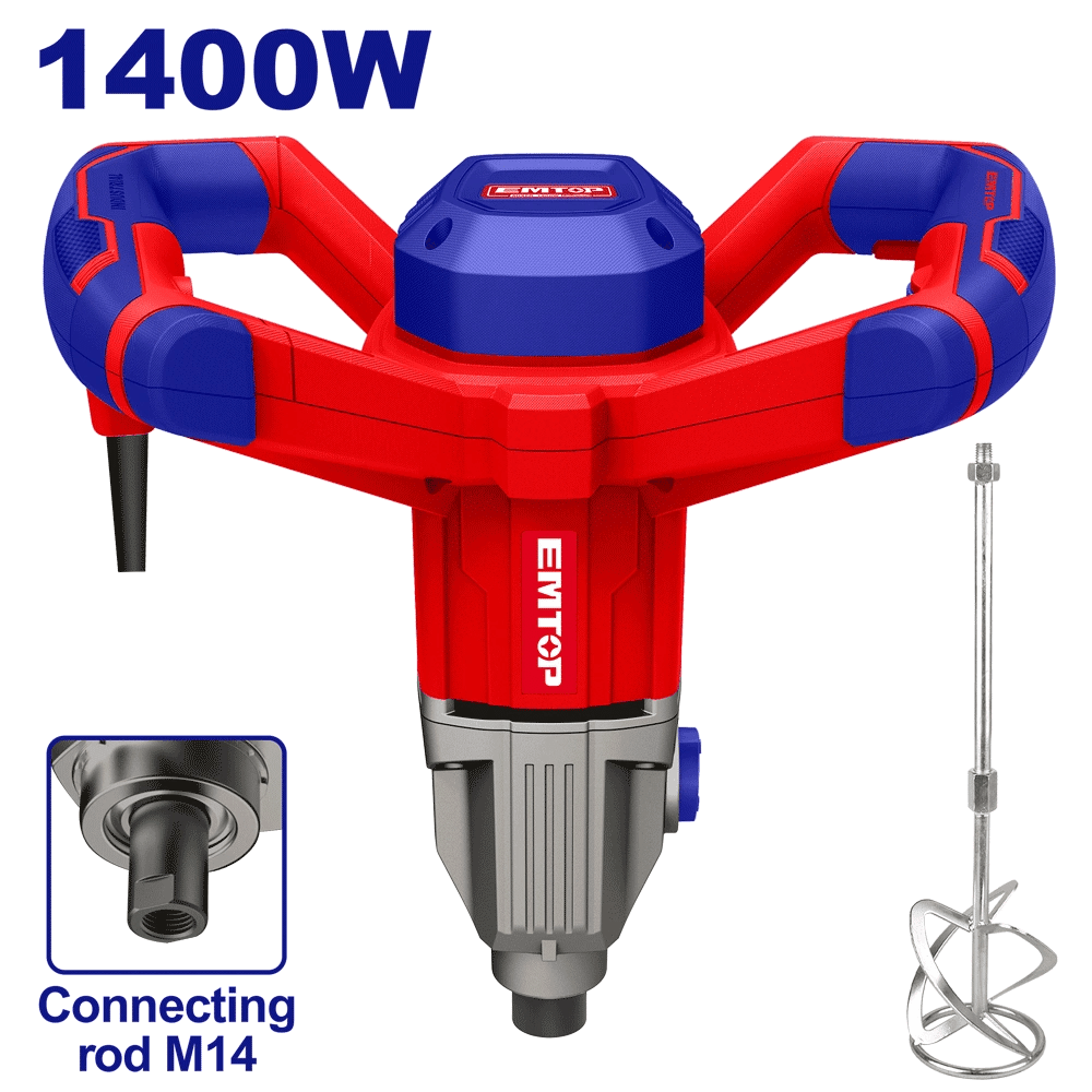Malaxeur 1400W EMTOP EMXR14001 - SME IMPORT