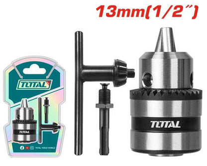 Mandrin 13 Mm 1/2-20 UNF Pour Perceuse TOTAL Robuste Et Fiable TAC451301.1 - SME IMPORT